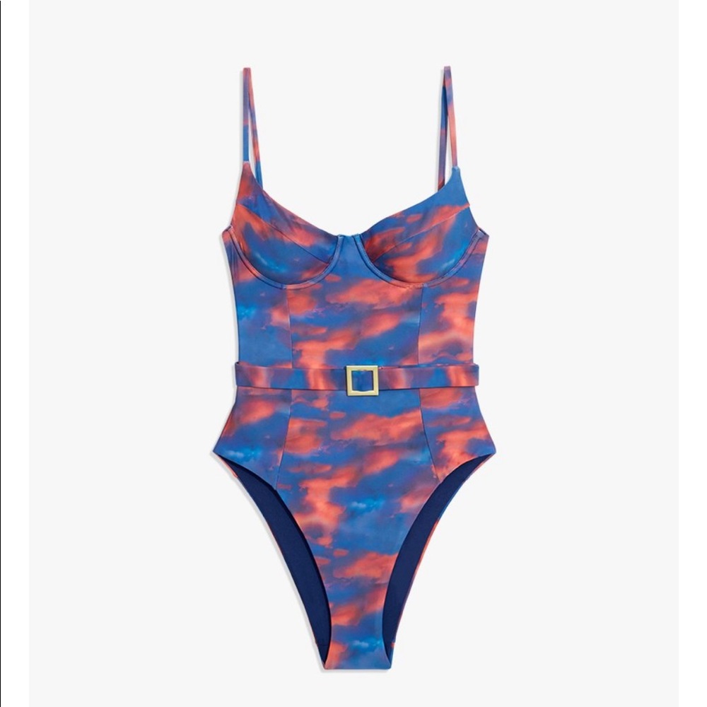 WeWoreWhat “Danielle” one piece bathing suit